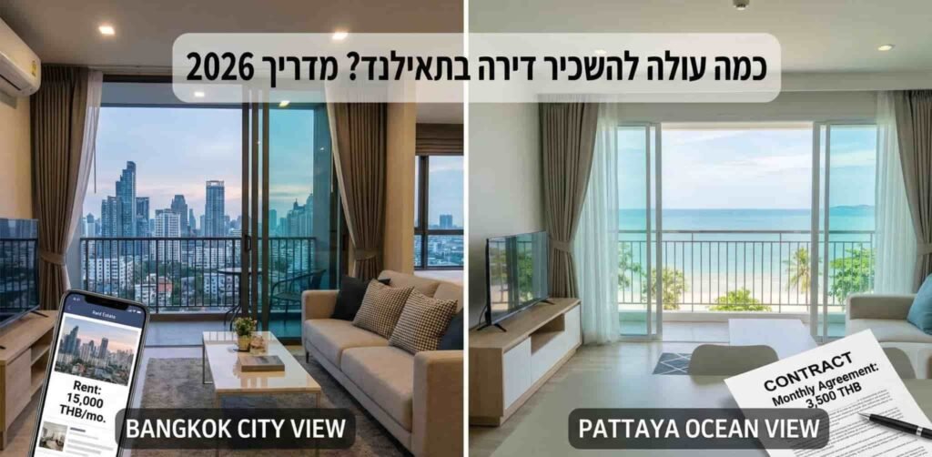כמה עולה להשכיר דירה בתאילנד